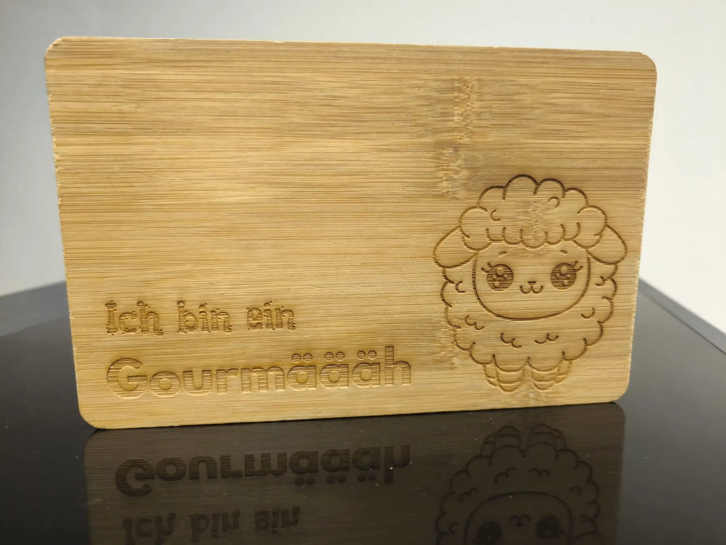 Graviertes Schneidebrett Gourmääh
