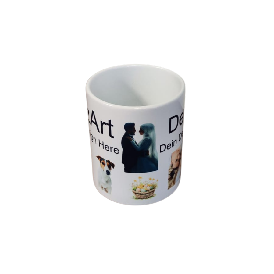 Personalisierte Keramiktasse mit Wunschdesign – Fototasse individuell bedruckbar