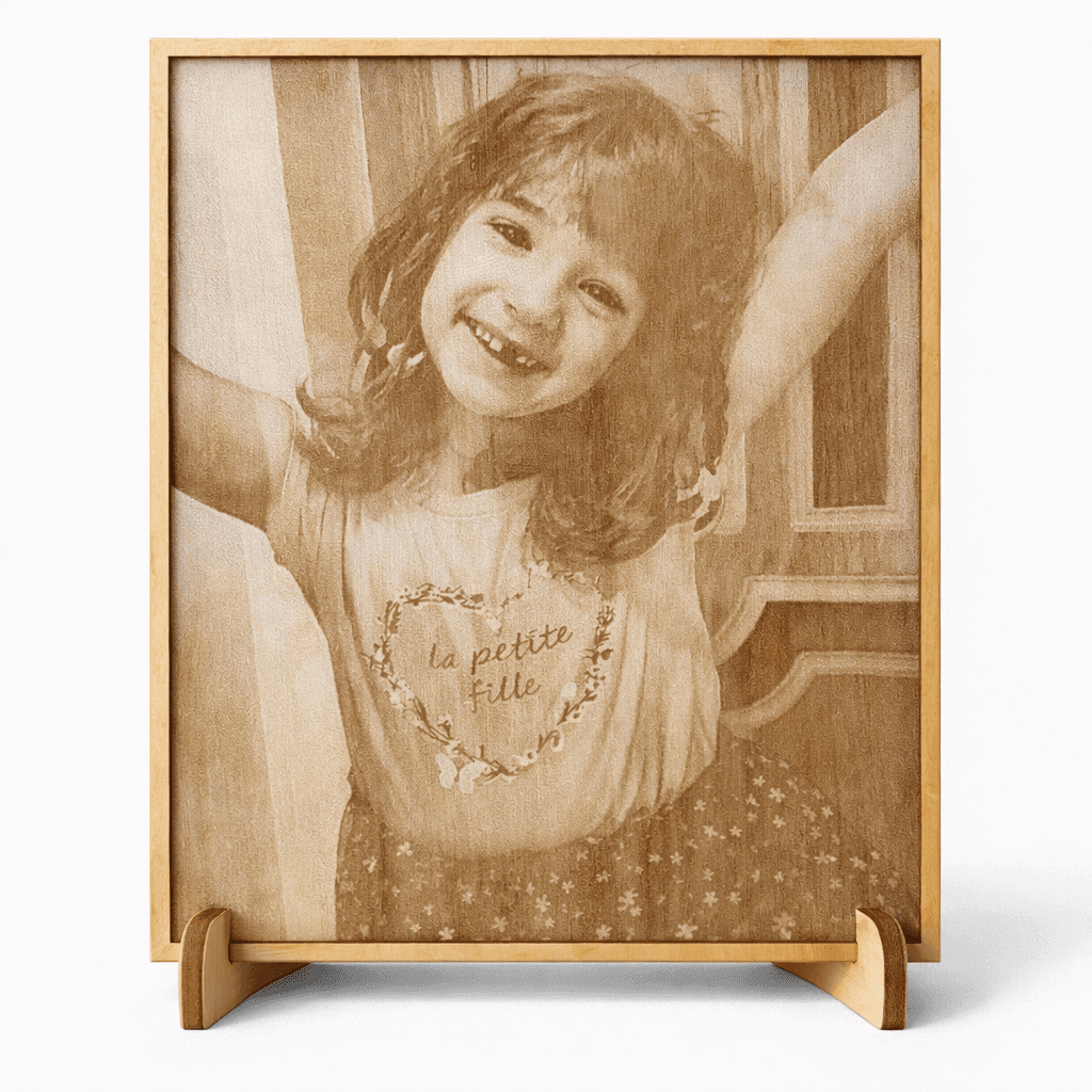 Fotogravur auf Holz – ein persönliches Geschenk, das für immer bleibt