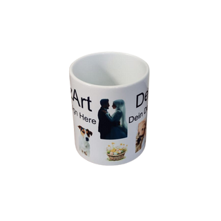 Personalisierte Keramiktasse mit Wunschdesign – Fototasse individuell bedruckbar
