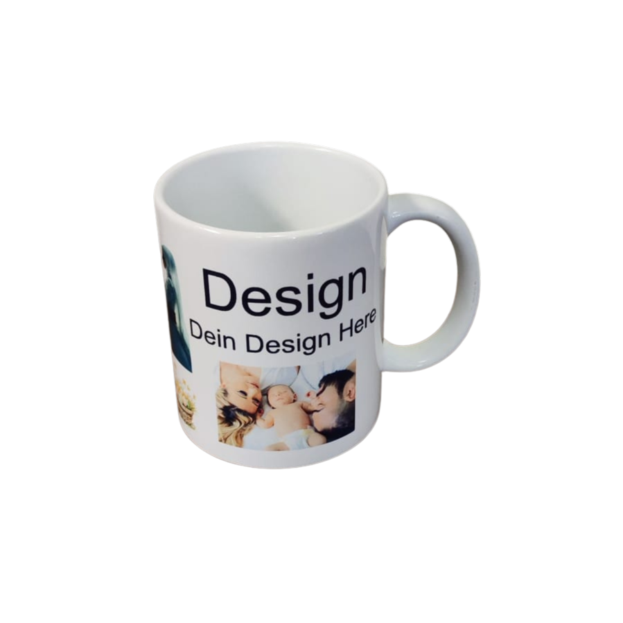 Personalisierte Keramiktasse mit Wunschdesign – Fototasse individuell bedruckbar