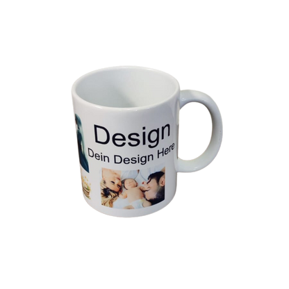 Personalisierte Keramiktasse mit Wunschdesign – Fototasse individuell bedruckbar