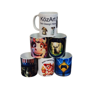 Personalisierte Keramiktasse mit Wunschdesign – Fototasse individuell bedruckbar
