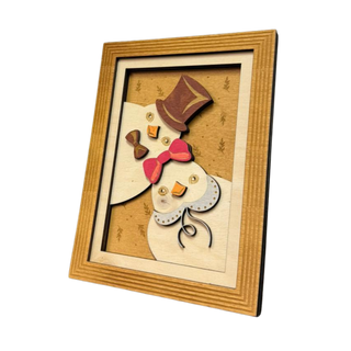 Tierische Osterbilder aus Holz – 3D Holzdeko mit Hase, Ente, Huhn & Schneemann in 7 Varianten