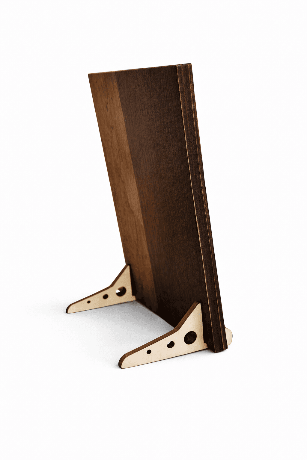 Holzständer von KözArtDesign für Fotogravur auf Holz ideal zum Präsentieren von Bildern